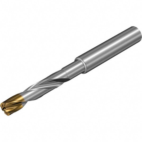 Screw Machine Length Drill Bit: 5.5 mm Dia, 140 &deg; Point, Solid Carbide