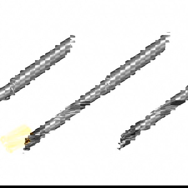 Jobber Length Drill Bit: 5 mm Dia, 140 &deg;, Solid Carbide