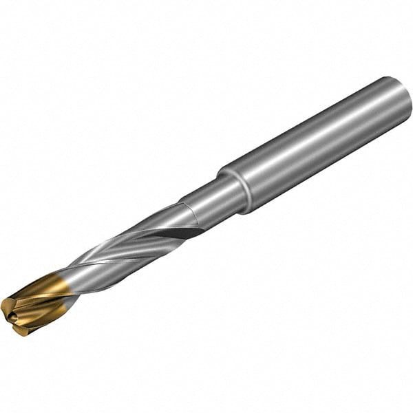 Jobber Length Drill Bit: 3.8 mm Dia, 140 &deg;, Solid Carbide