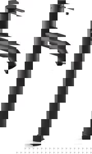 Single Handle Vessel Filler Bathroom Sink Faucet in Matte Black