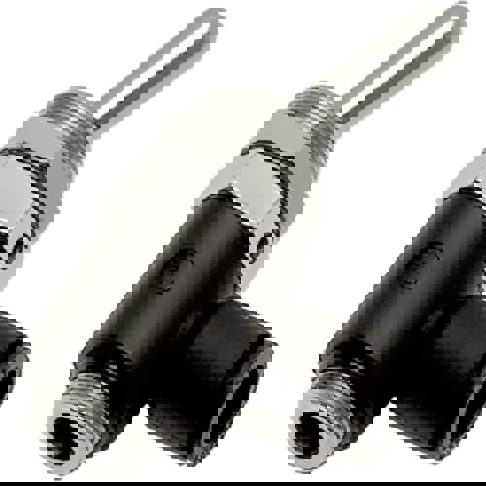 Push-To-Connect Tube Fitting: Manually Operated 3-Way Venting Valve, 1/4