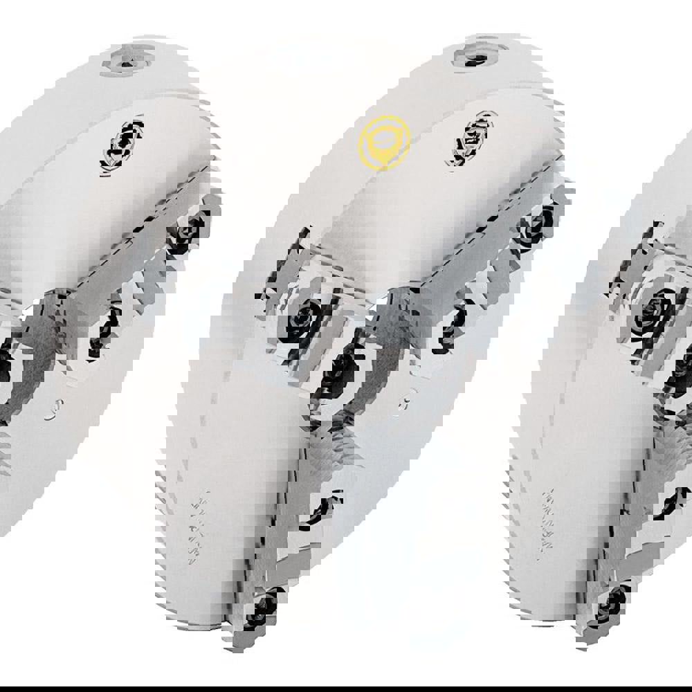Self-Centering Manual Lathe Chuck: 3-Jaw, 15-3/4