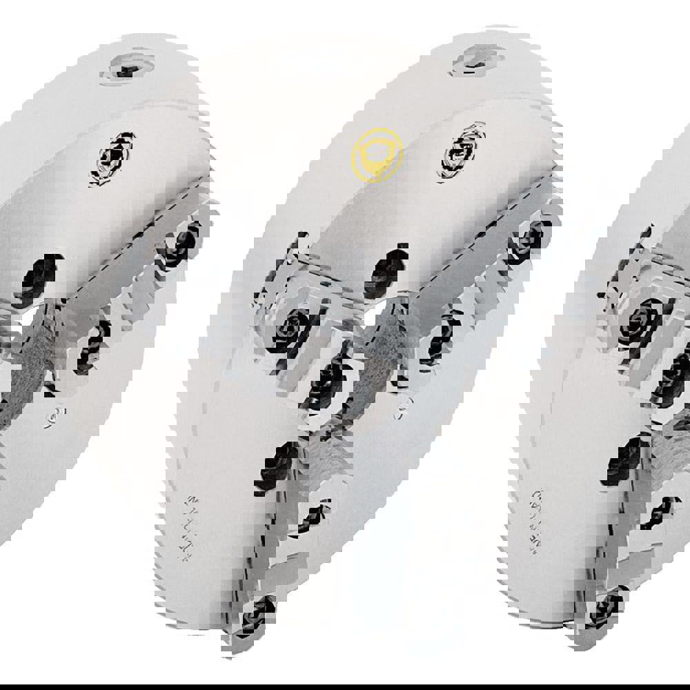 Self-Centering Manual Lathe Chuck: 3-Jaw, 10