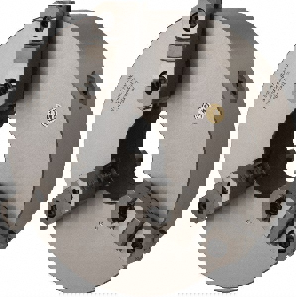 Self-Centering Manual Lathe Chuck: 3-Jaw, 12-1/2