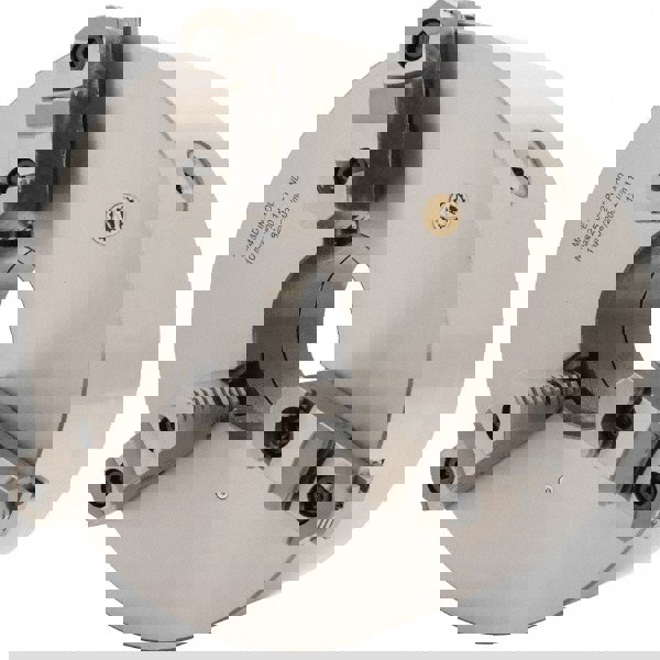 Self-Centering Manual Lathe Chuck: 3-Jaw, 12-1/2