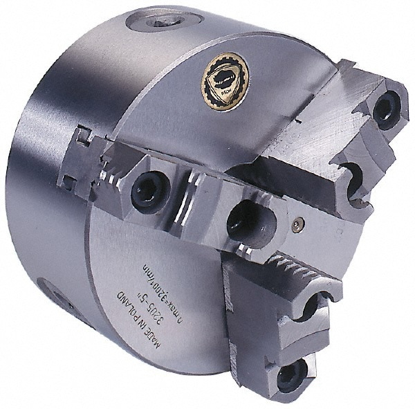 Self-Centering Manual Lathe Chuck: 3-Jaw, 25