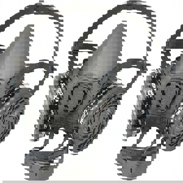 Full Face Respirator: Premium Silicone, Large