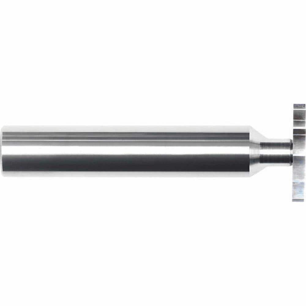 Woodruff/Keyseat Cutters; Connection Type: Shank ; Cutter Material: Solid Carbide ; Cutter Diameter (Inch): 1 ; Cutter Diameter (Decimal Inch): 1.0000 ; Tooth Configuration: Straight ; Cutting Width (Inch): 1/8