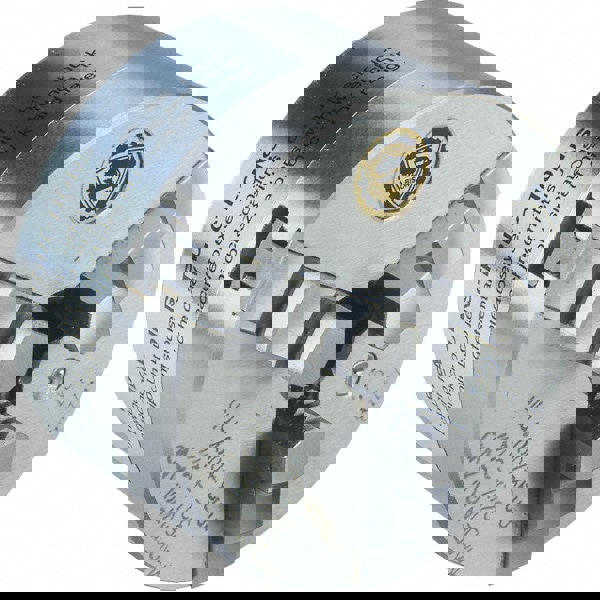 Self-Centering Manual Lathe Chuck: 3-Jaw, 3-1/2