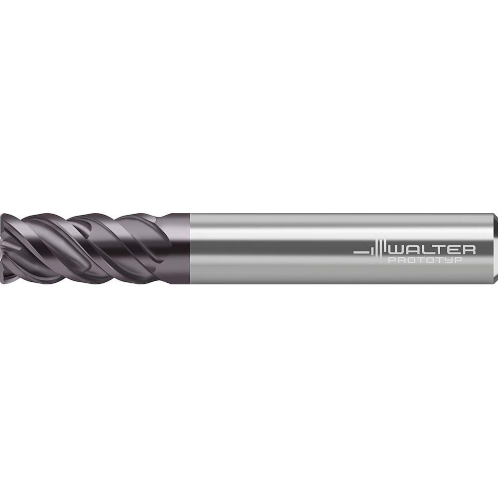 Corner Radius End Mill Head: 4 Flutes