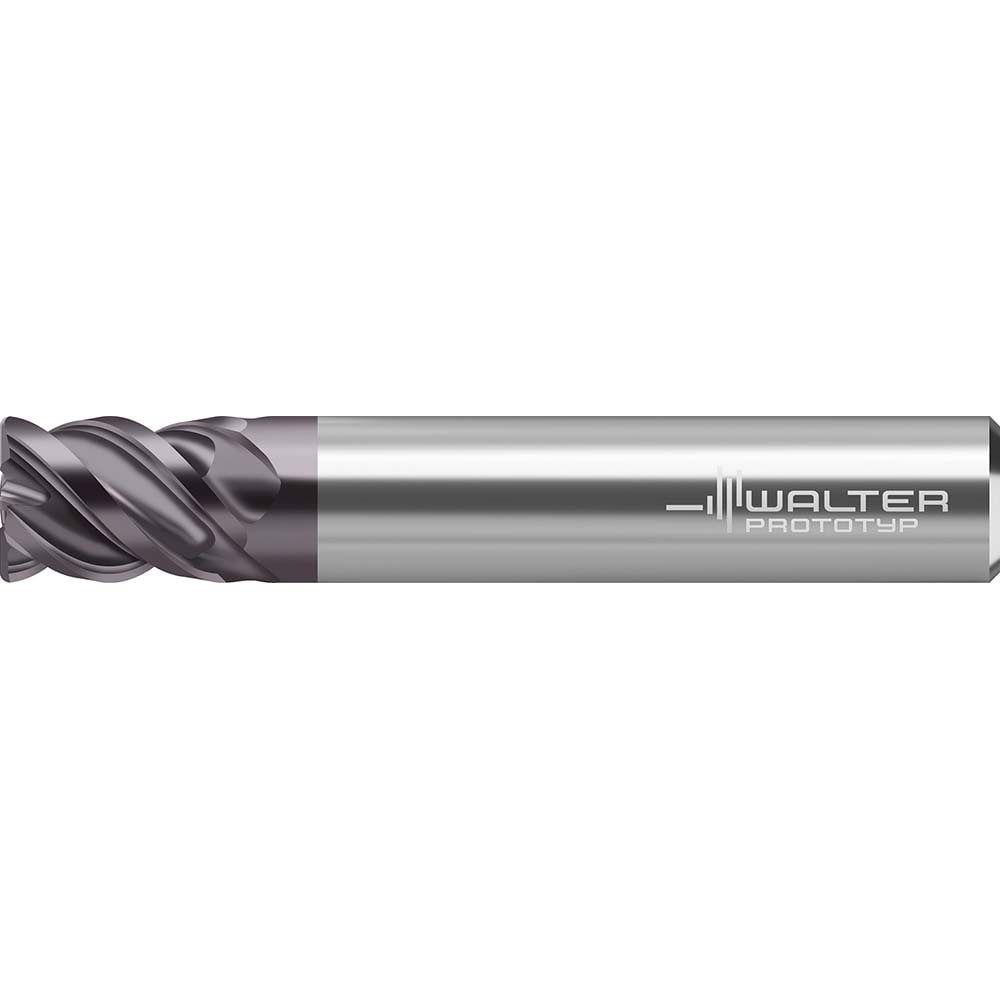 Corner Radius End Mill Head: 4 Flutes