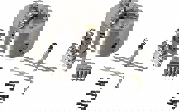 Self-Centering Manual Lathe Chuck: 3-Jaw, 5