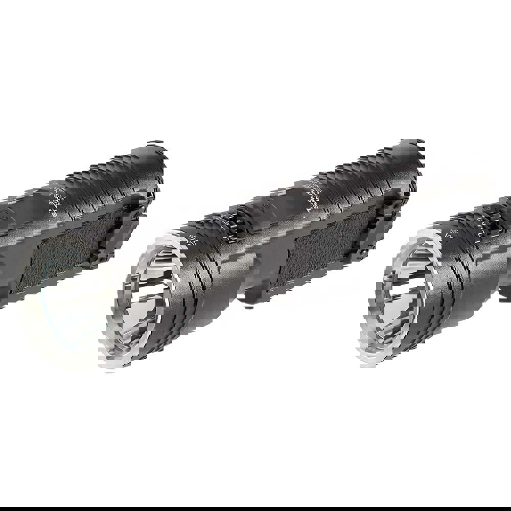 Handheld Flashlight: LED, 2000 Lumens, 24 hr Max Run Time, Rechargeable Lithium-ion Battery (Included)