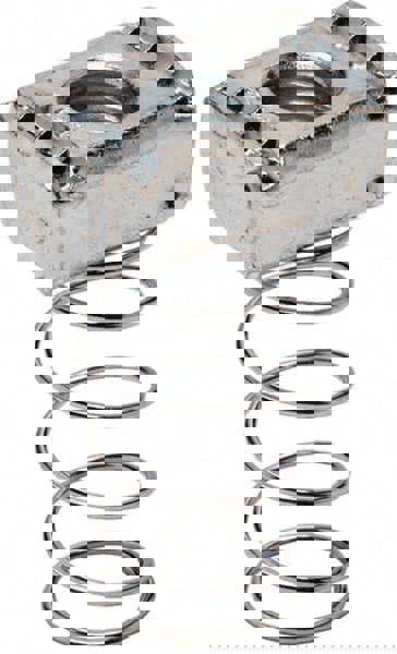 Strut Channel Regular Spring Nut: Use with B24, B26 & B32 Channel/Strut & Cooper B-Line - B22, 3/8