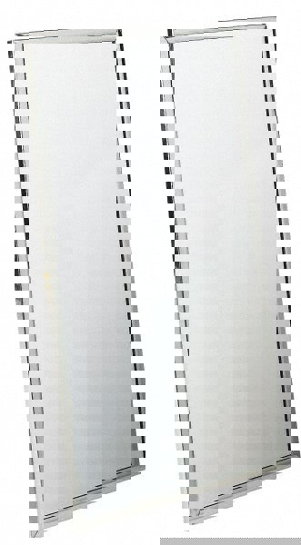 24 Inch Wide x 36 Inch High, Theft Resistant Rectangular Glass Washroom Mirror