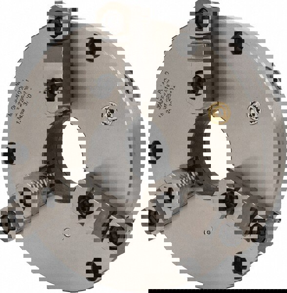 Self-Centering Manual Lathe Chuck: 3-Jaw, 10