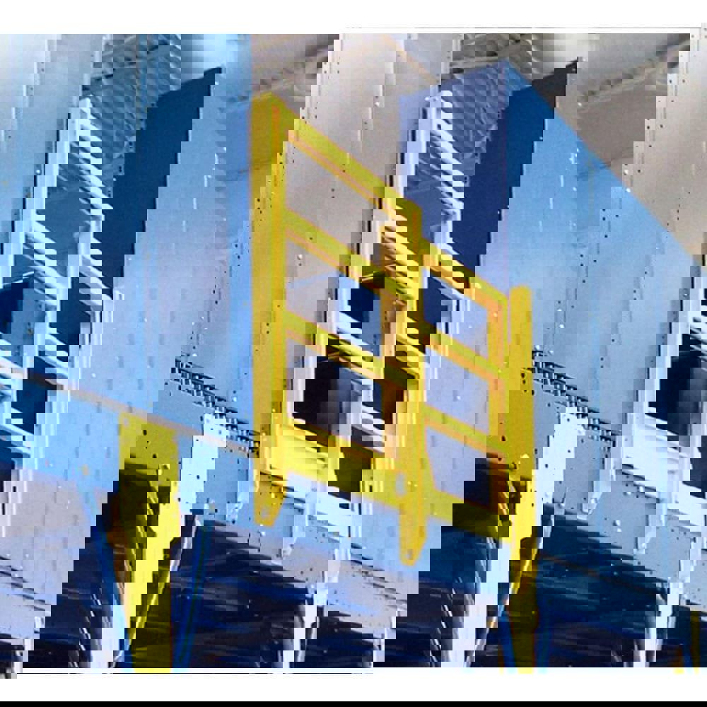 Mezzanine Accessories; Type: Drop Gate ; Width (Inch): 44 ; Additional Information: Landings ; Height (Decimal Inch): 42 ; UNSPSC Code: 95141700