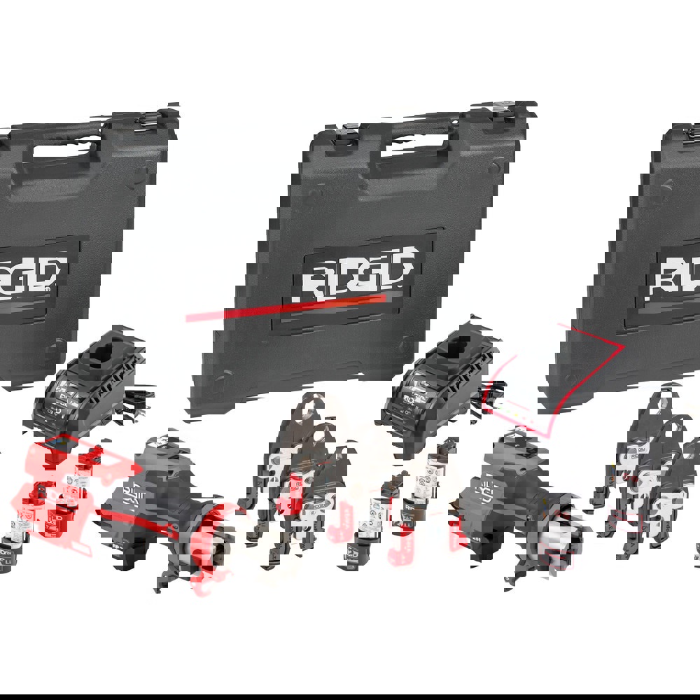 Benders, Crimpers & Pressers; Crimper Type: Press Tool Kit ; Maximum Pipe Capacity (Inch): 1-1/4 ; Battery Size: 12V ; Battery Chemistry: Lithium-ion