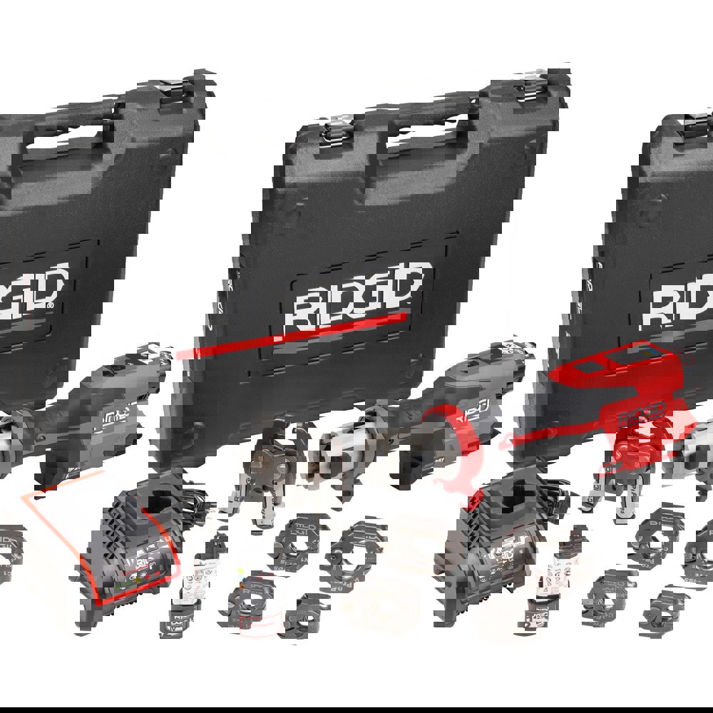 Benders, Crimpers & Pressers; Crimper Type: Press Tool Kit ; Maximum Pipe Capacity (Inch): 1-1/4 ; Battery Size: 12V ; Battery Chemistry: Lithium-ion