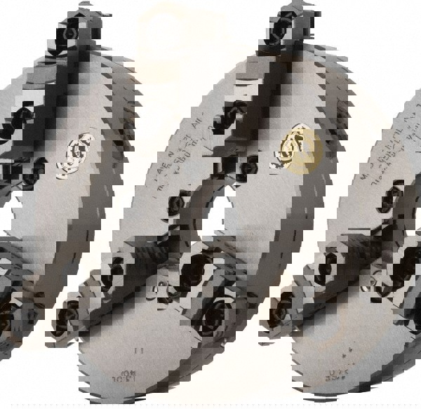 Self-Centering Manual Lathe Chuck: 3-Jaw, 6-1/4