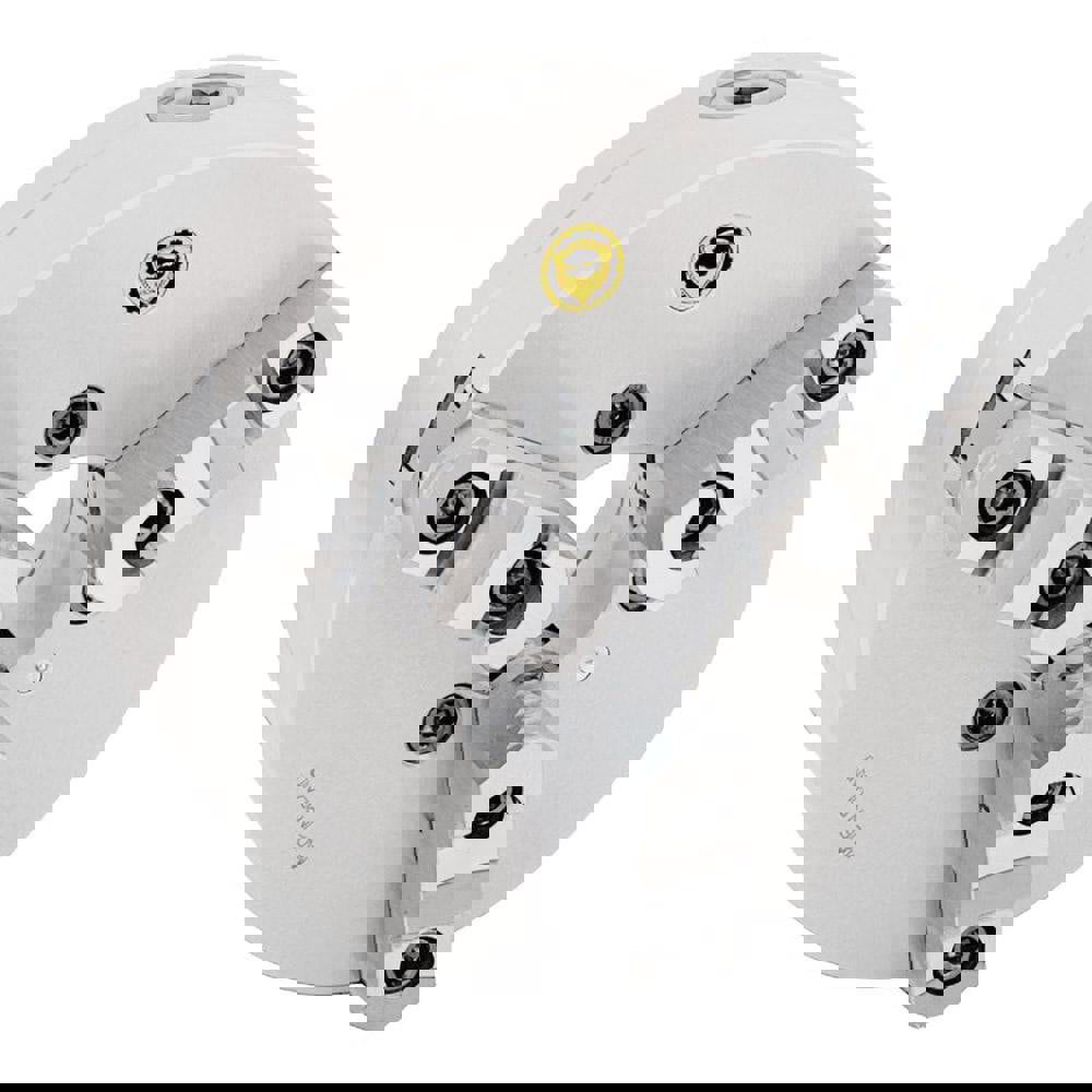 Self-Centering Manual Lathe Chuck: 3-Jaw, 15-3/4