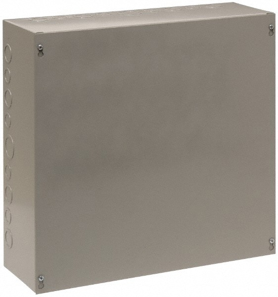 Junction Box Electrical Enclosure: Steel, NEMA 1