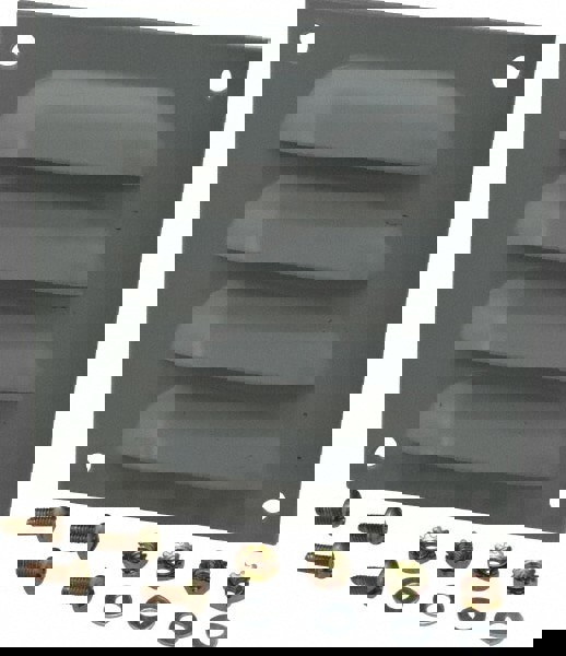 Electrical Enclosure Pole Mount Kit: Use with Cooper B-Line Enclosures, Steel