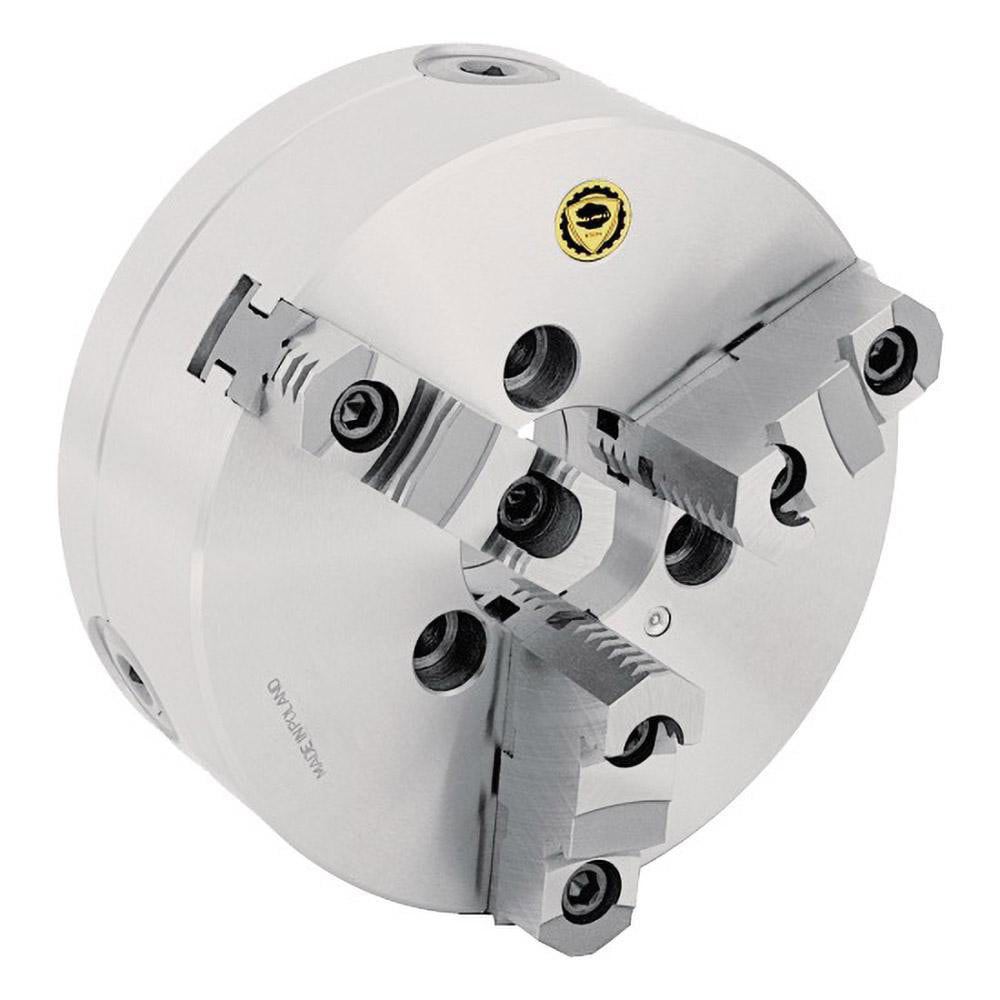 Self-Centering Manual Lathe Chuck: 3-Jaw, 20