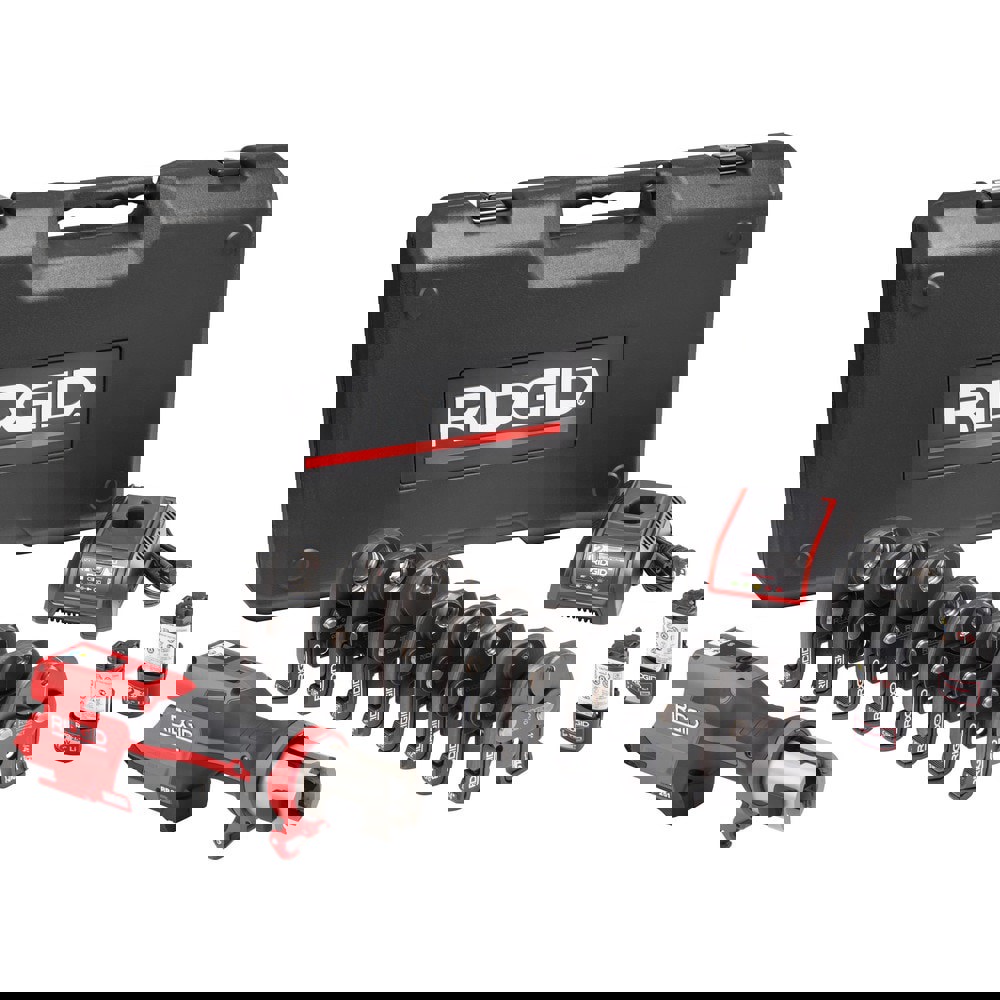 Benders, Crimpers & Pressers; Crimper Type: Press Tool Kit ; Maximum Pipe Capacity (Inch): 1-1/4 ; Battery Size: 12V ; Battery Chemistry: Lithium-ion