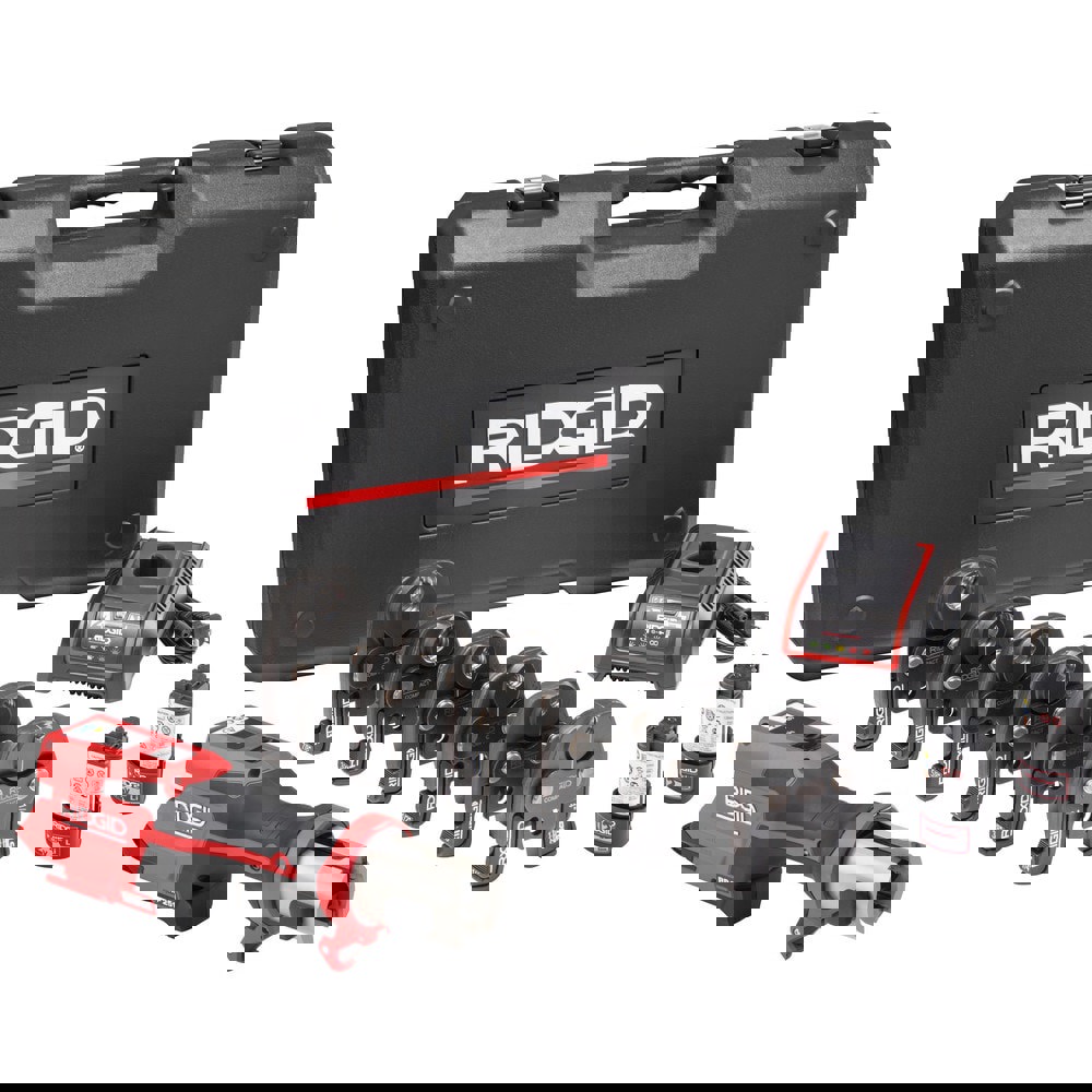 Benders, Crimpers & Pressers; Crimper Type: Press Tool Kit ; Maximum Pipe Capacity (Inch): 1-1/4 ; Battery Size: 12V ; Battery Chemistry: Lithium-ion