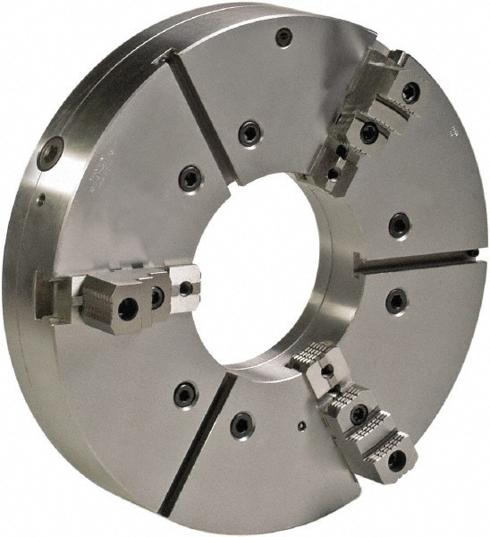 Self-Centering Manual Lathe Chuck: 3-Jaw, 25