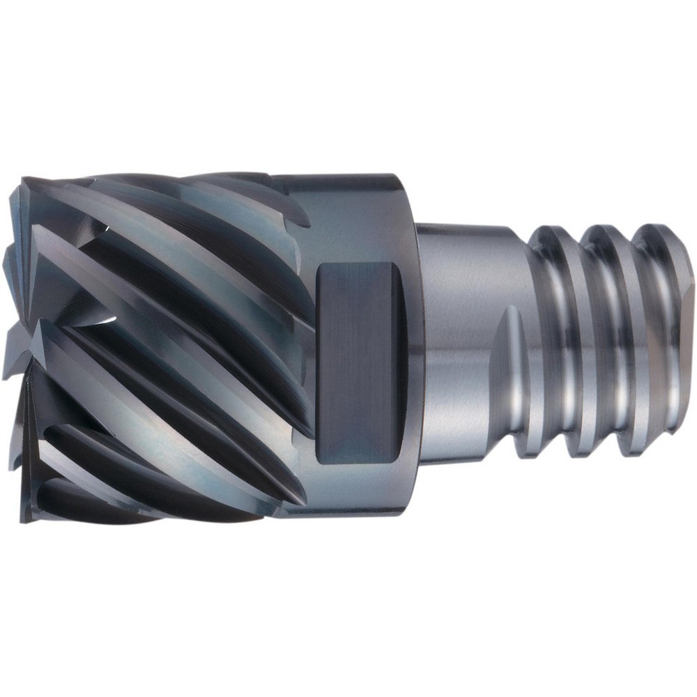 Square End Mill Heads; Center Cutting: Center Cutting ; Helix Angle: 38