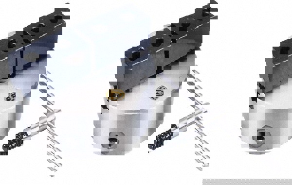 Self-Centering Manual Lathe Chuck: 2-Jaw, 12-1/2