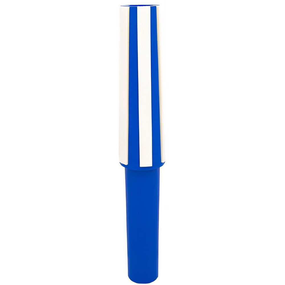 Milling Machine Cleaning Tools; Tool Type: Spindle Taper Wiper ; Material: Plastic; Rubber ; Machine Part Compatibility: MK4 ; Handle Material: Plastic; Rubber Grip ; Color: Blue ; Features: Spindle wiper with rubber blades