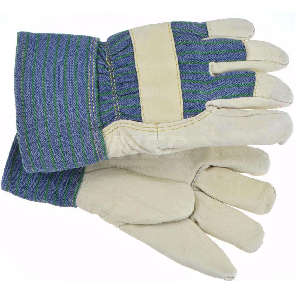 Work Gloves: PRO-SAFE Size Large, Thinsulate Lined, Pigskin