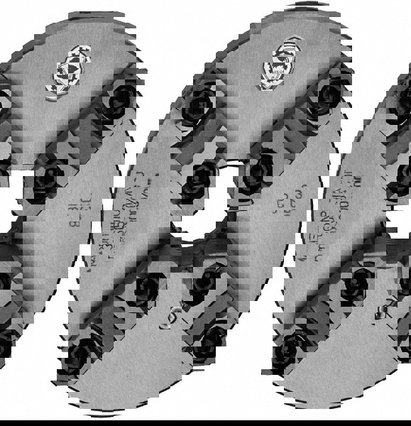 Self-Centering Manual Lathe Chuck: 4-Jaw, 8