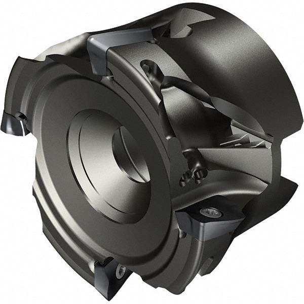 Indexable Square-Shoulder Face Mill: RA390-051R19LW-11M, 2'' Cut Dia,