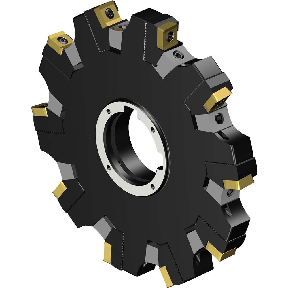 Indexable Slotting Cutter: 152 mm Cutter Dia, Arbor Hole Connection, 0.417
