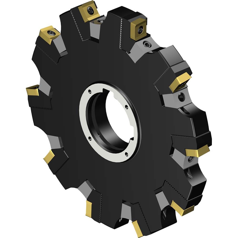 Indexable Slotting Cutter: 160 mm Cutter Dia, Arbor Hole Connection, 10.6 mm Max Depth of Cut, 40 mm Hole