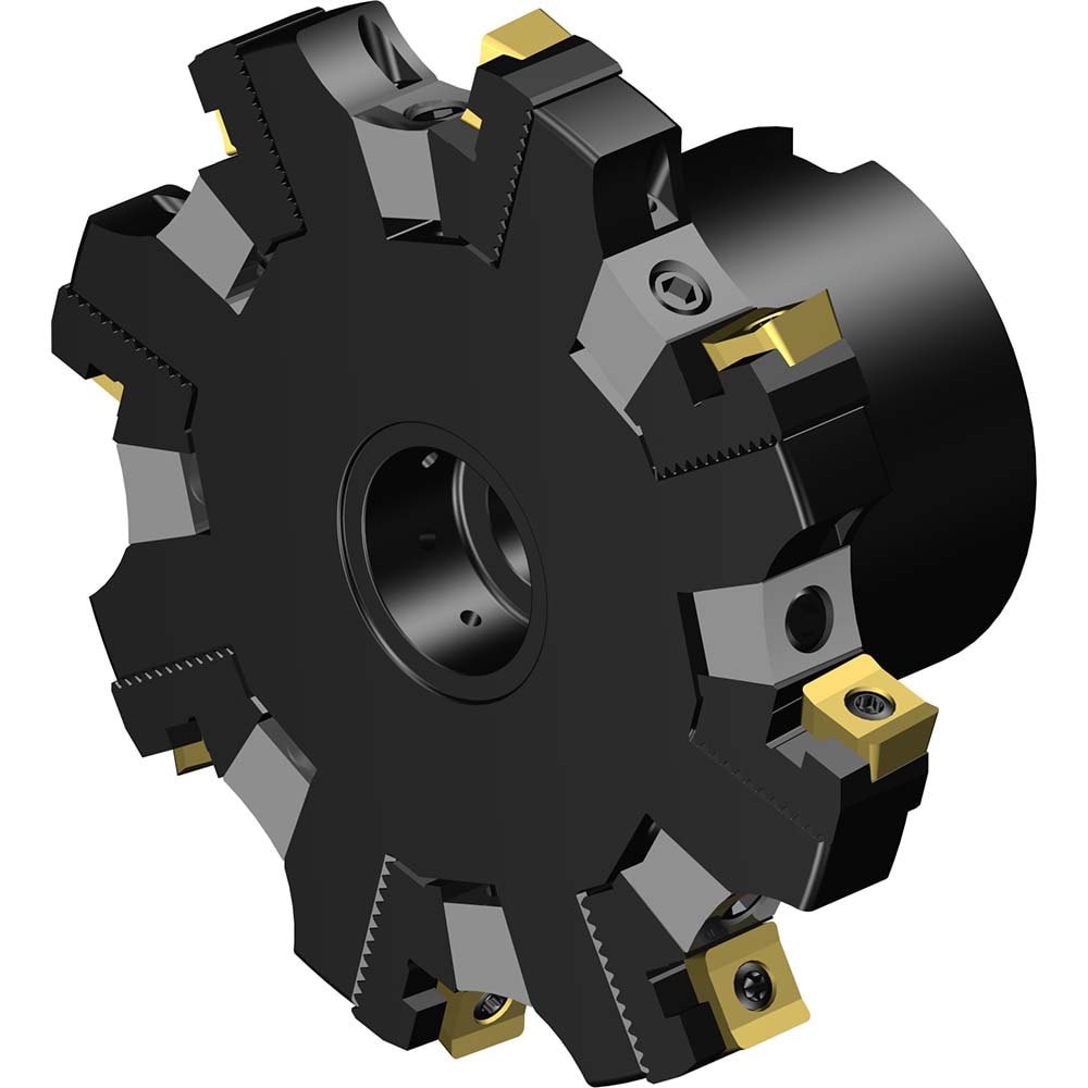 Indexable Slotting Cutter: 101 mm Cutter Dia, Arbor Hole Connection, 0.299
