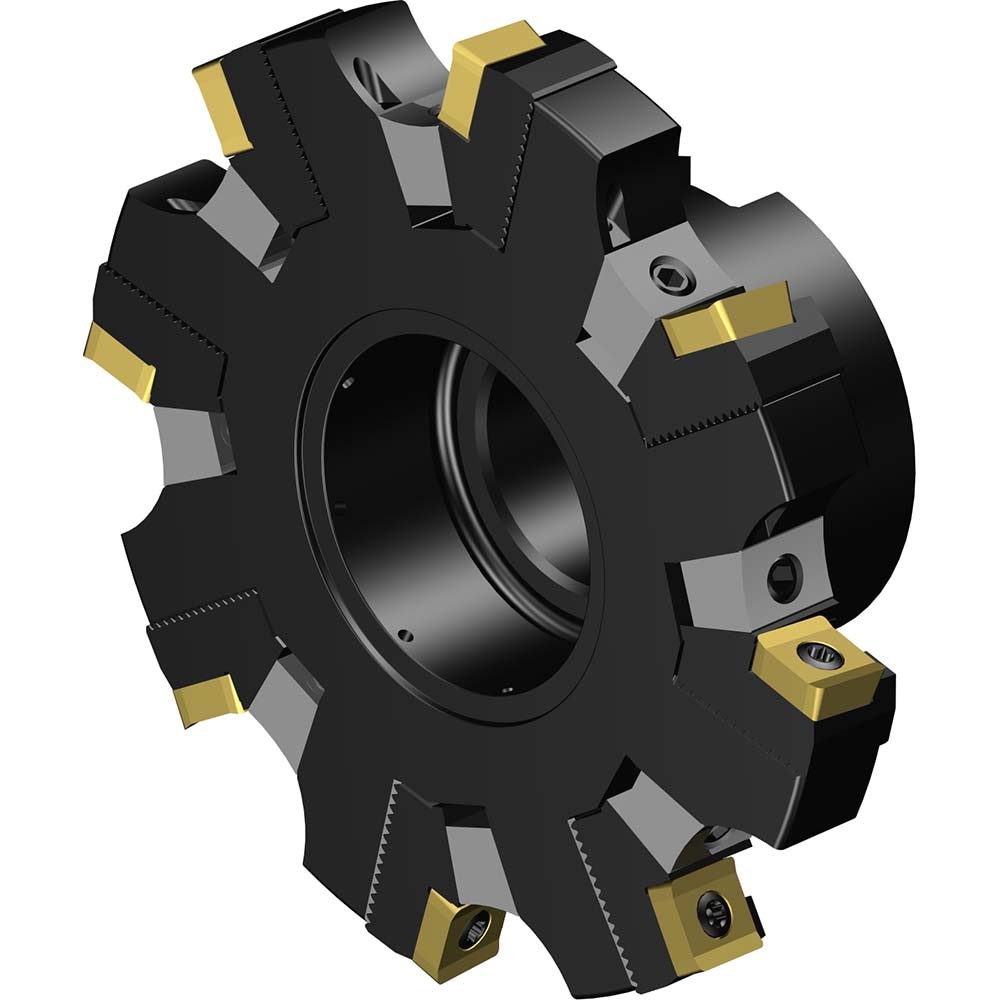 Indexable Slotting Cutter: 125 mm Cutter Dia, Arbor Hole Connection, 10.6 mm Max Depth of Cut, 32 mm Hole