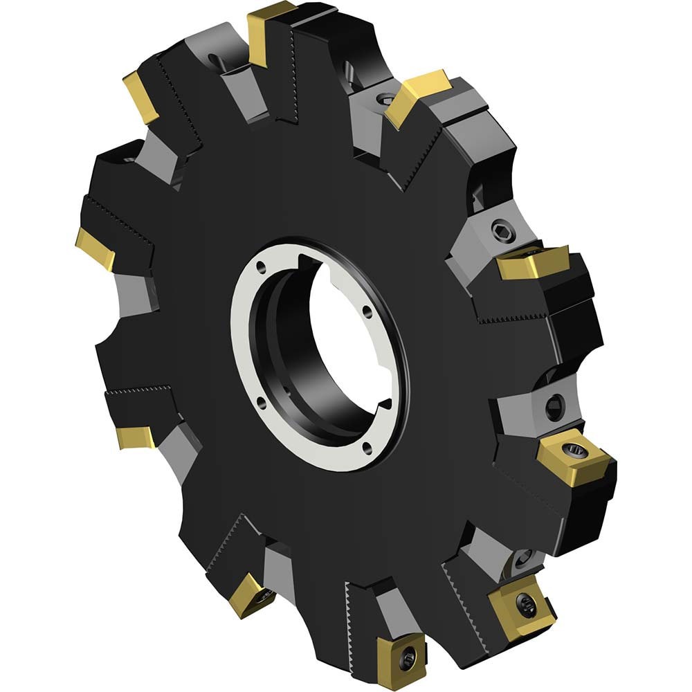 Indexable Slotting Cutter: 152 mm Cutter Dia, Arbor Hole Connection, 0.417