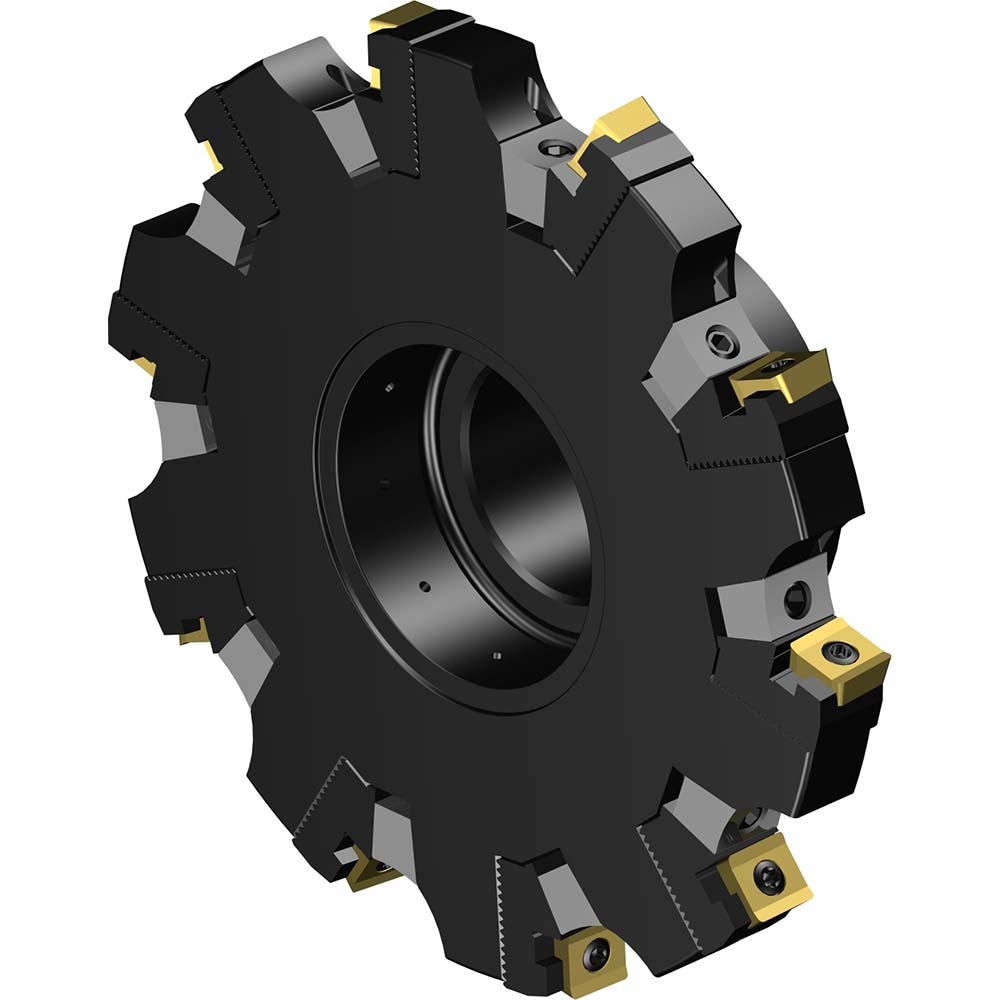 Indexable Slotting Cutter: 160 mm Cutter Dia, Arbor Hole Connection, 10.6 mm Max Depth of Cut, 40 mm Hole