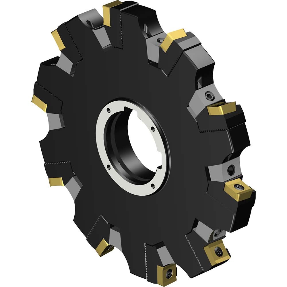 Indexable Slotting Cutter: 160 mm Cutter Dia, Arbor Hole Connection, 10.6 mm Max Depth of Cut, 40 mm Hole