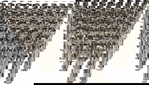 Collet Set: 41 Pc, Series DA180, 1/8 to 3/4