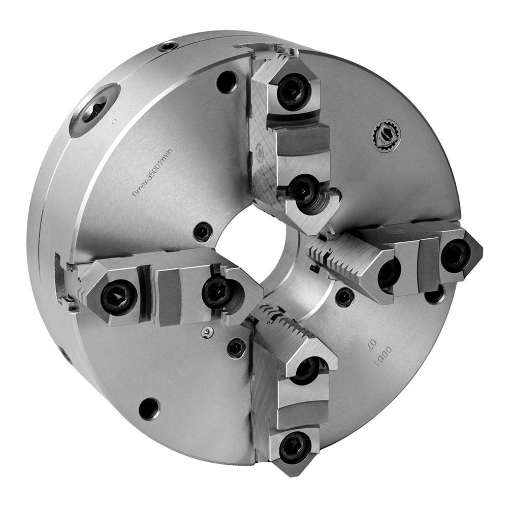 Self-Centering Manual Lathe Chuck: 4-Jaw, 12