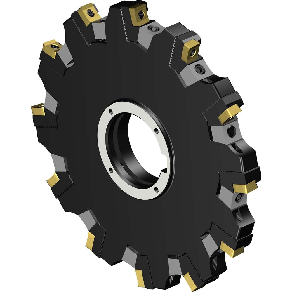 Indexable Slotting Cutter: 152 mm Cutter Dia, Arbor Hole Connection, 0.299