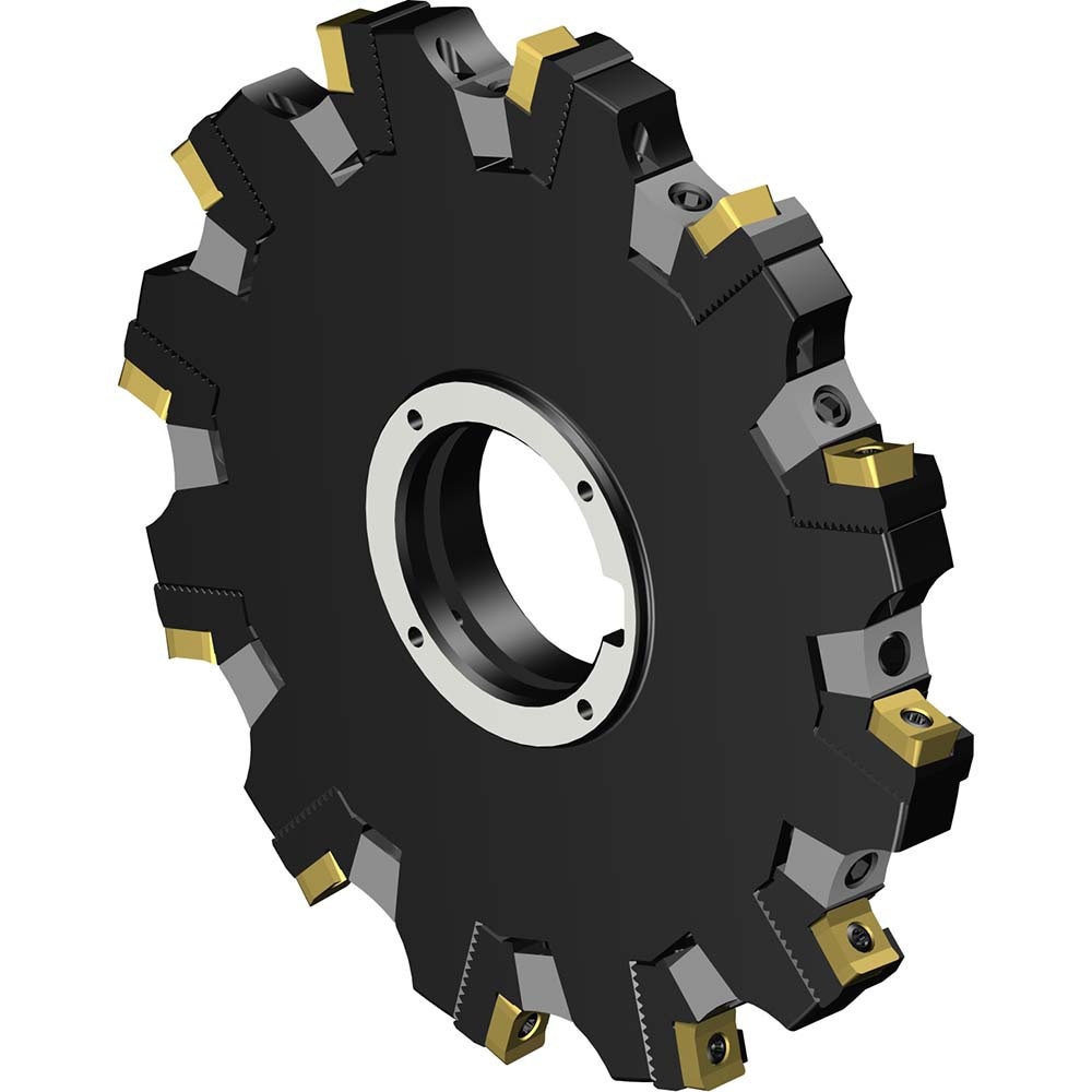Indexable Slotting Cutter: 152 mm Cutter Dia, Arbor Hole Connection, 0.299