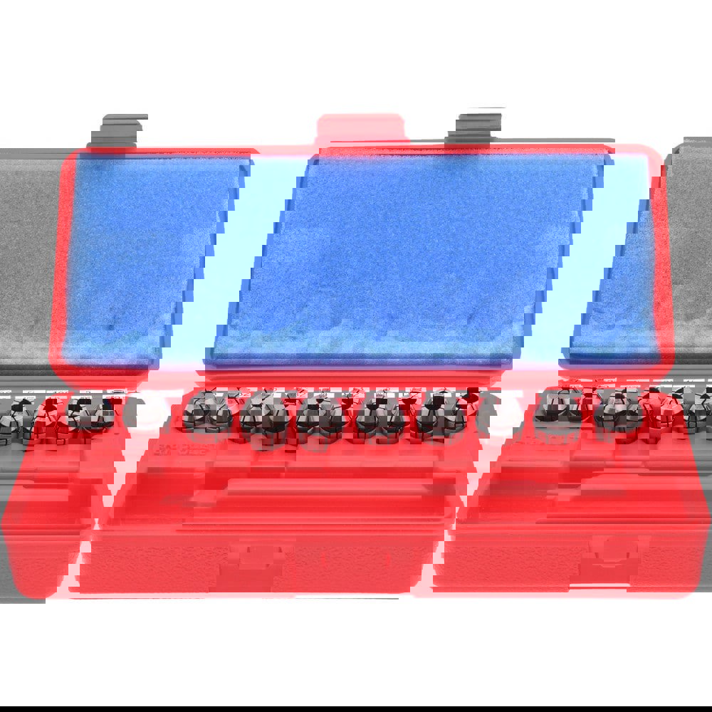 Collet Set: 10 Pc, Series ER16, 1/8 to 13/32