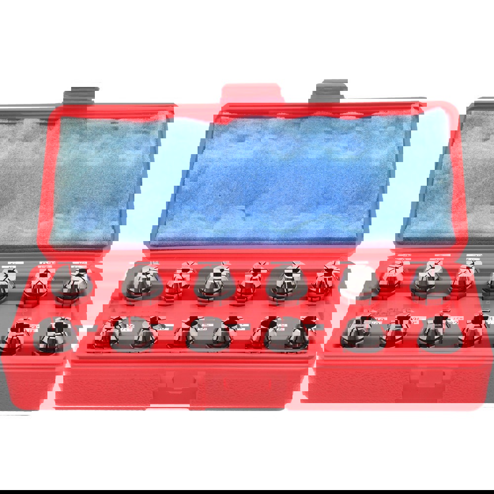 Collet Set: 12 Pc, Series ER20, 1/2